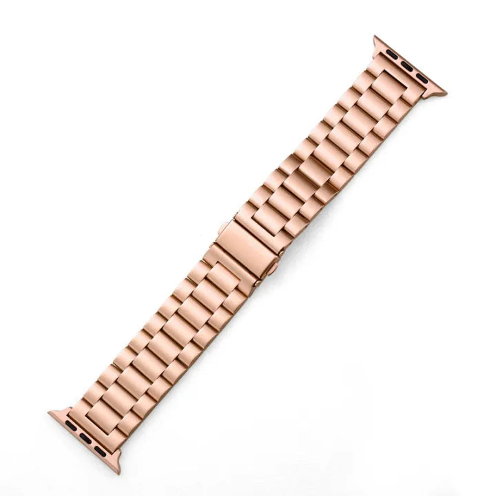 iWatch Stainless Steel Rolex Style Bracelet - Rolex Chain Strap in Metal for Smart Watches (Random Color) - 42