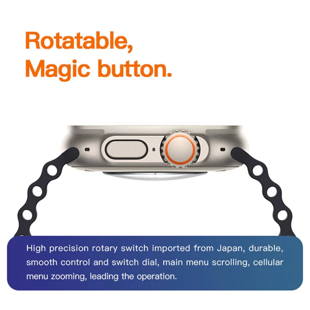 T800 Ultra Smart Watch Series 8. (Random Color)